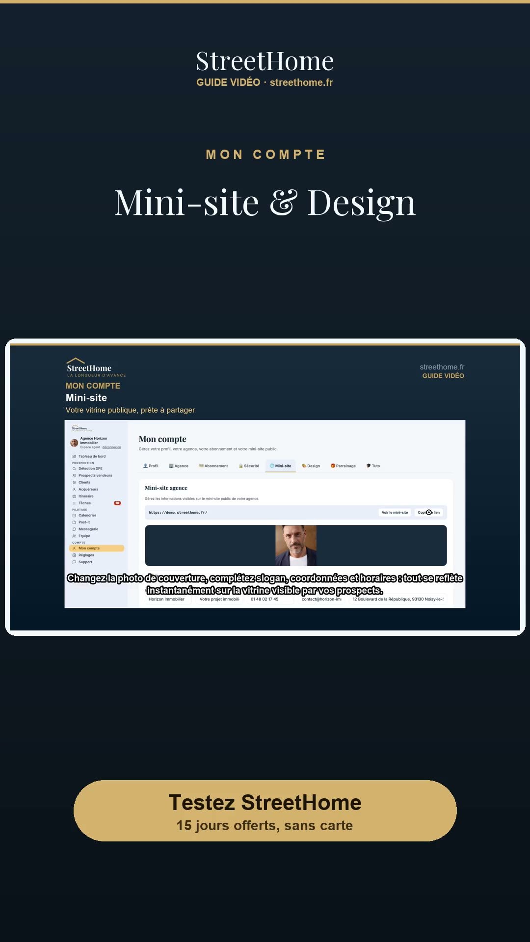 Mini-site & Design