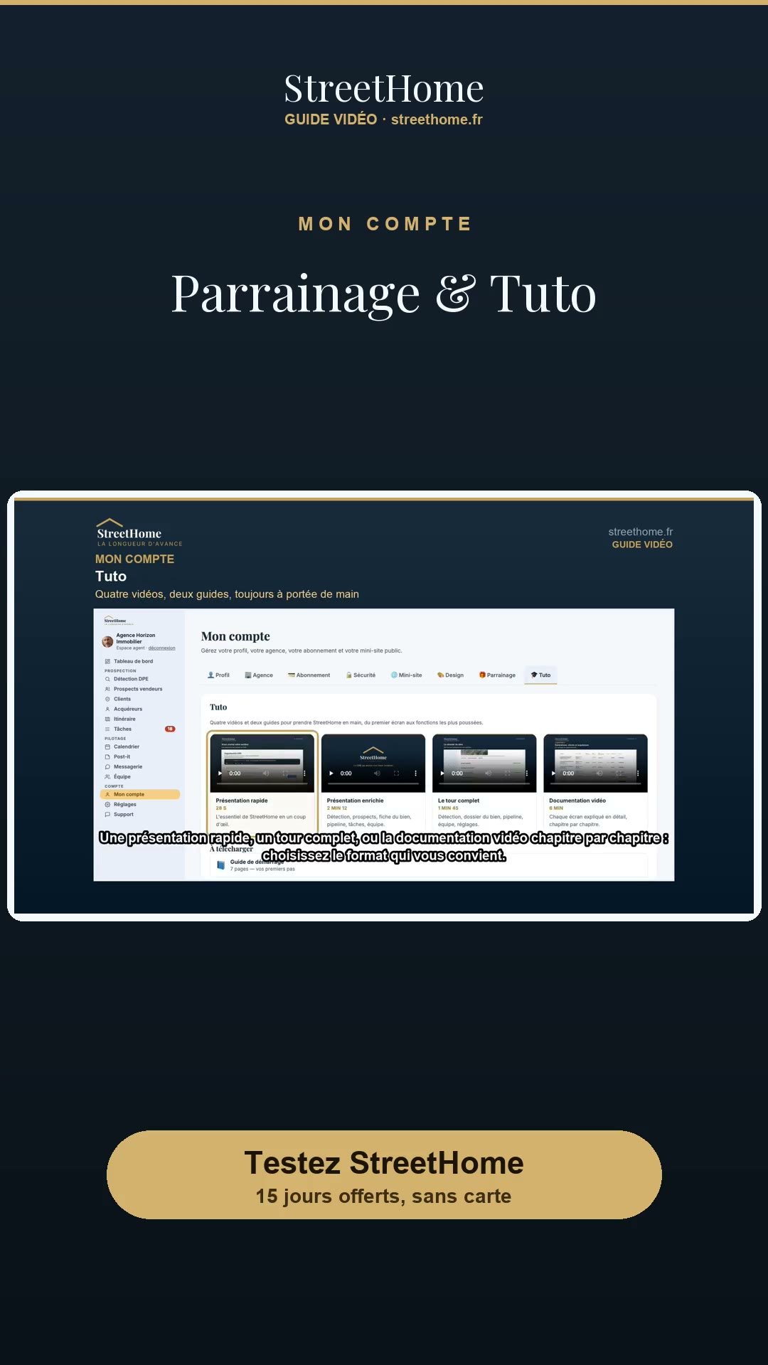 Parrainage & Tuto